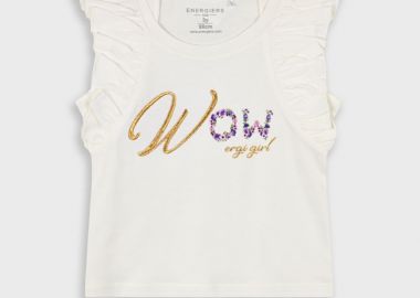 Μπλούζα με τύπωμα για κορίτσι | ΚΡΕΜ - Energiers - 